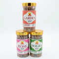 Simply Dhoop The Botanical Bliss Trio. A curated bundle of three premium, charcoal-free artisanal floral dhoop sticks for uplifting aromatherapy.